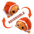 peluche de felpa reversible